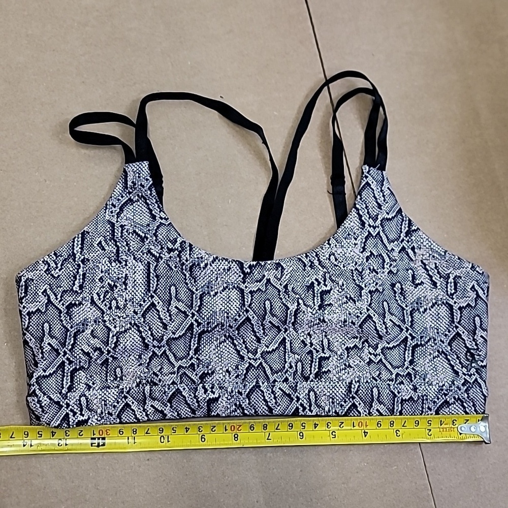 Good American Snake  print active  Bra - Picture 11 of 12